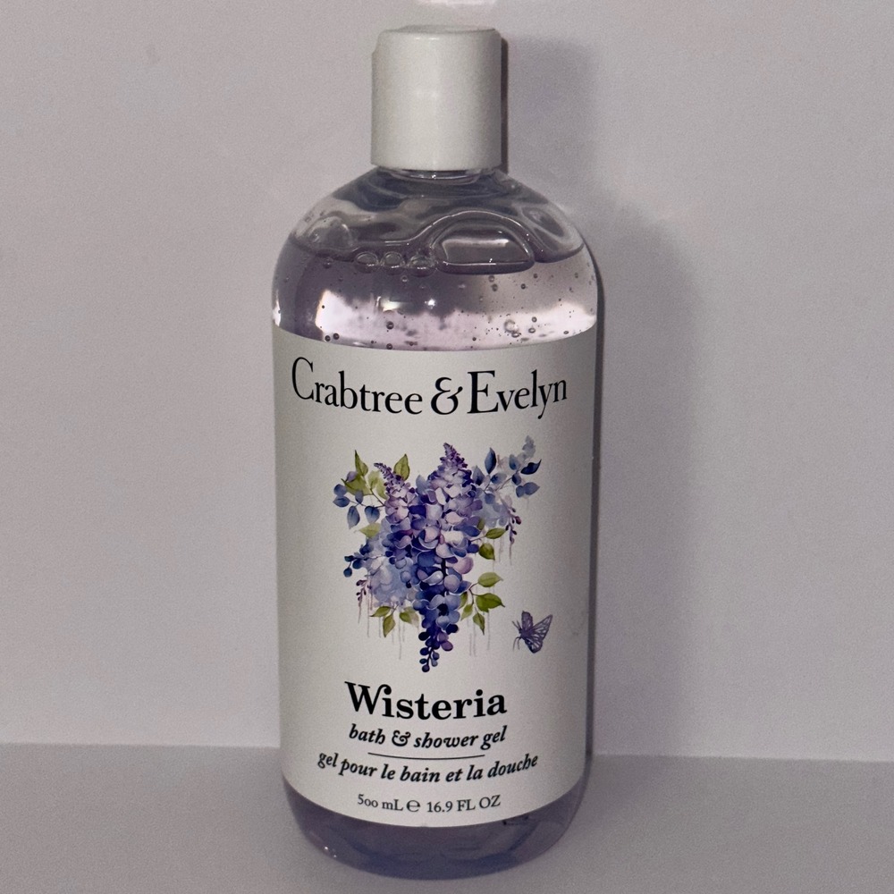 Crabtree & Evelyn Wisteria Bath & Shower‎ Gel 16.9 fl oz